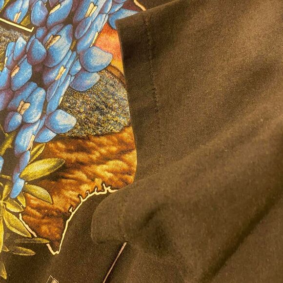 RARE Vintage 1991 3D Emblem Texas Blues t-shirt - Picture 3 of 5